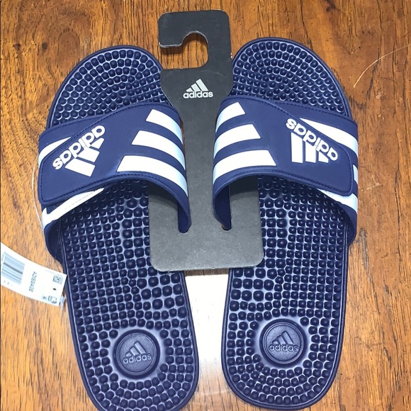 adidas adissage blue